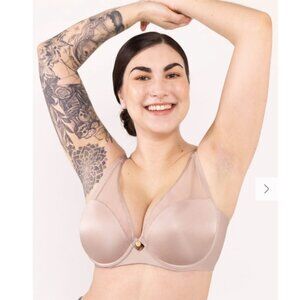 NWT Understance Molded Cup V Plunge Underwire Bra - 40D